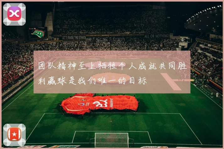 团队精神至上牺牲个人成就共同胜利赢球是我们唯一的目标